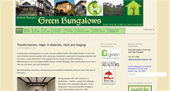 Desktop Screenshot of greenbungalows.info